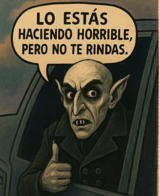Lo estas haciendo horrible